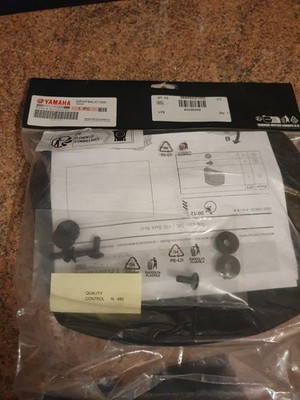 GÜNSTIGSTES ONLINE Original Yamaha Sozius Rückenlehnenpolster für 45L Topcase #C
