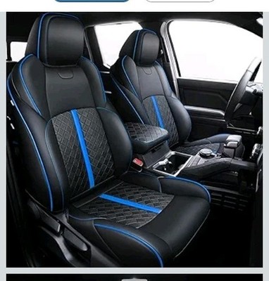 Faux Leather Seat Covers for 2024 2026 Toyota Tacoma Double Cab SR/TRD Full Set