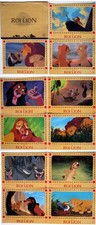 WALT DISNEY / LE ROI LION / 11 PHOTOS PRESTIGE complet