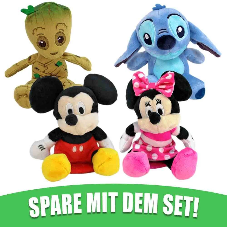 Disney Kuscheltier für die Schulter - ca. 12 cm Schultertier aus Plüsch - Bild 2 von 4