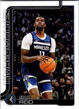 2025-26 Topps Basketball - Naz Reid - #109 Base Card - Minnesota Timberwolves