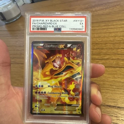 2016 Pokémon XY Black Star Promo Charizard EX #XY121 HOLO PSA 5 EX #127904784