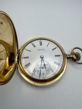 Elgin National Watch 15J Size 16s Pocket Watch. Works 