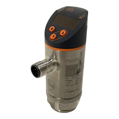 Ifm Drucksensor mit Display Ifm Drucksensor PN7094 PN-010-RER14-QFRKG/US/ /V