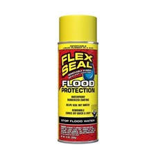 Flex Seal Family of Products Flood Protection Yellow Rubber Spray Sealant 10 oz