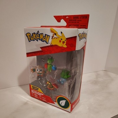  Pokémon Battle Figure Multi-Pack ~Rowlet/Oddish/Roselia/Flapple Mini Figures