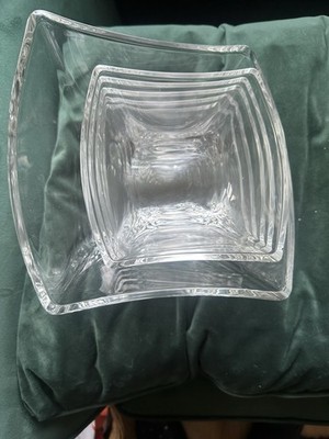 Pasabahce Tokio Glas Servierschalen modern asymmetrisch quadratisch Design