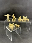 1950s Vintage~13~Marx Happi Farm Figures -Figurines~Animals and People