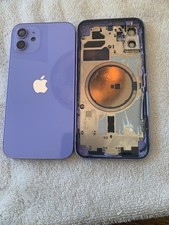 Apple iPhone 12 rear housing back glass chasis Purple (B)