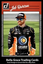 2023 Panini Donruss Racing Jeb Burton #200 Our Motorsports Silver Retro
