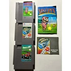 Nintendo NES Sports game bundle Video Game lot🔥Works Authentic