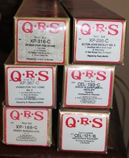 QRS ORIGINAL XP EXTENDED PLAY set of 6 Player Piano Rolls EXCELLENT