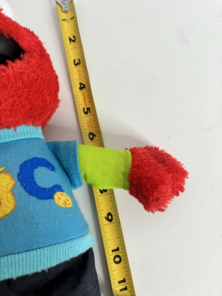 Sesame Street Talking ABC Elmo Alphabet Song Stuffed Animal Plush 12” Toy 2013 - Image 2 of 4