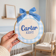 Baby Boy Name sign For Nursery, Baby Shower Gift, Baby Announcement Name Sign