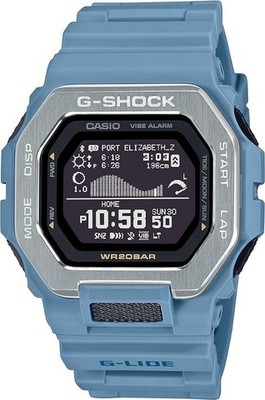 Casio G-Shock G-Lide Bluetooth Tide Graph Digital Mens Watch GBX100-2A