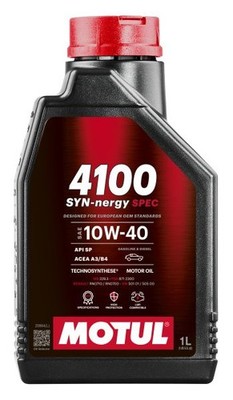 For MOTUL 4100 SYN-NER S 10W40 1L Engine Oil 10W40 1L 4100 112890 Engine oil 41