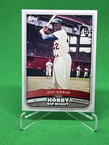 JACKIE ROBINSON 2025 Topps Hobby Rip Night #8 Brooklyn Dodgers HOF
