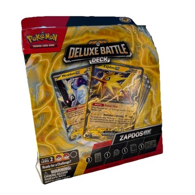 Pokemon TCG: Zapdos EX Deluxe Battle Deck Box Has Dents