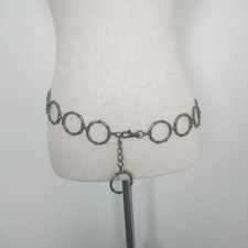 Metal Circle Chain Belt Boho