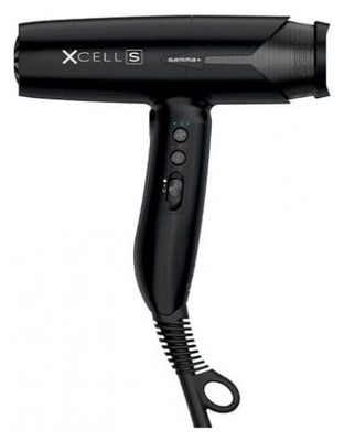 Gamma Piu Xcell S Hairdryer Black