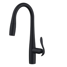 Gerber D454012 Selene 1.75 GPM 1 Hole Pull Down Kitchen Faucet - Black