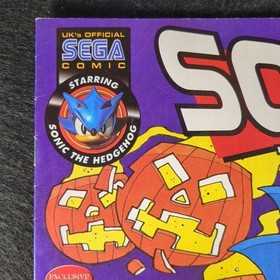 Sonic the Comic #116 - Fleetway UK - Halloween Cover - Super Sonic Solo Story!