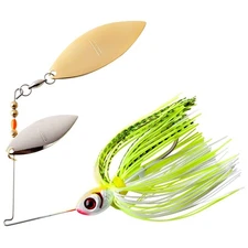 Booyah Blade Spinnerbait 38 Oz Chartreuse White Shad Premium Fishing Hook