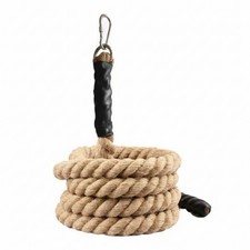 Katzen-Seil mit Haken Katzenkletterseil Naturjute Metallhaken