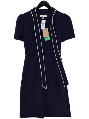 Boden A-Line Mini Dress UK4 in Blue