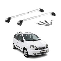DachträGer GrundtäGer FüR Daewoo Tacuma 2000-2004 Pre-Fl 100Kg Alu Grau 2X ABE