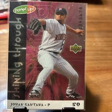 Upper Deck Power Up Johan Santana 