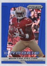 2013 Panini Prizm Rookie Wal-Mart Blue Prizm Quinton Patton #277 10k8