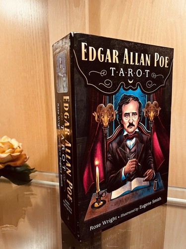 Edgar Allen Poe Tarot Deck Vintage Horror by Sarah C. Fu, Complete Set with Book - Picture 8 of 10