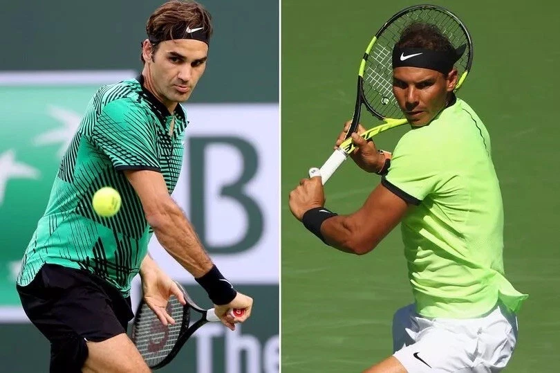 Camiseta deportiva de tenis Nike Aeroreact Rafael Nadal 2017 para hombre talla S verde neón Foto 2 de 4