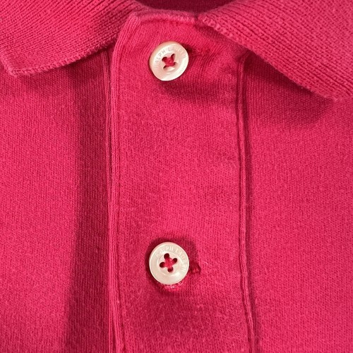 Ralph Lauren Youth Girls Shirt Polo Large Pink Short Sleeve Slim Fit Sport - Picture 6 of 14