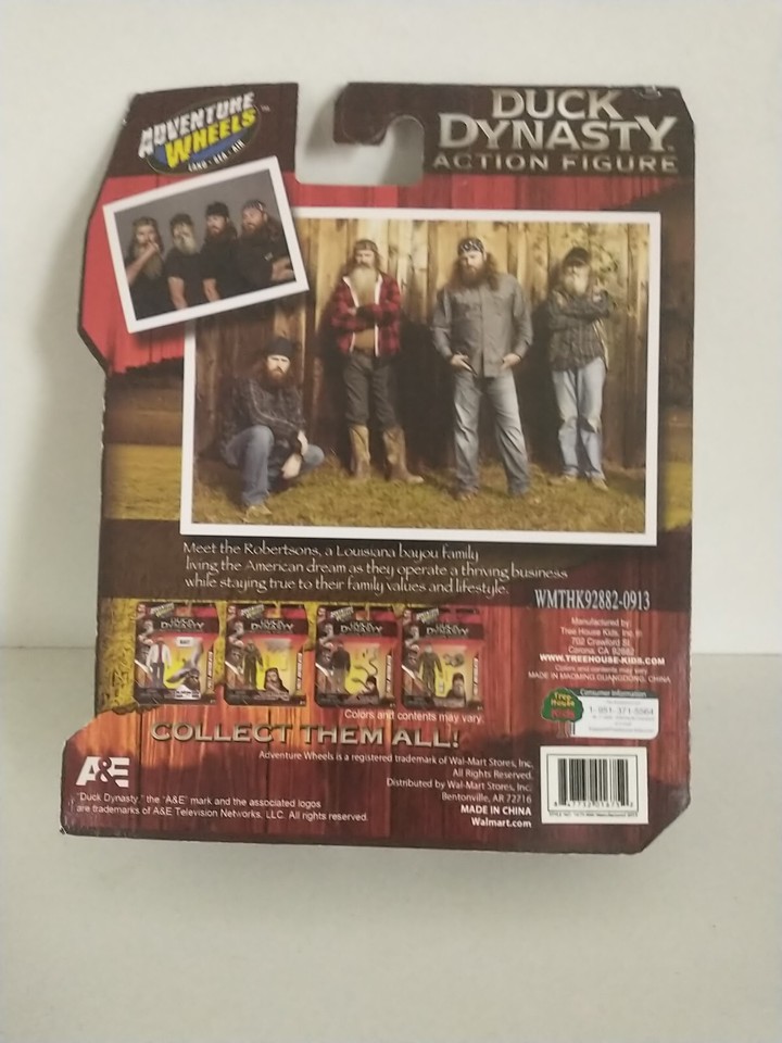 Adventure Wheels Duck Dynasty Action Figure JASE Brand New In Package