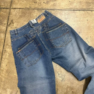 Men's Pepe Jeans Mid Blue Denim Pants NWT | eBay