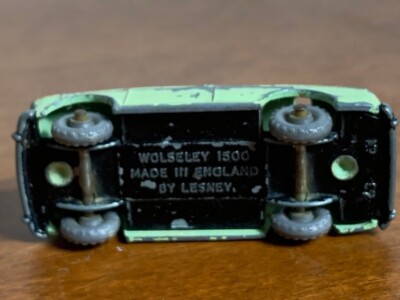Vintage MATCHBOX *RARE* 1958 Lesney #57 Wolseley 1500 Sedan