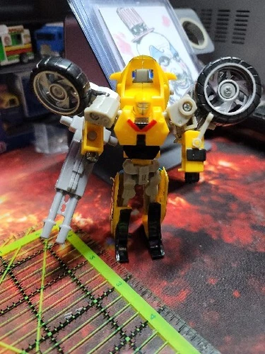 Transformers Takara Robot Masters Road Rocket Motorcycle Pre-owned 
