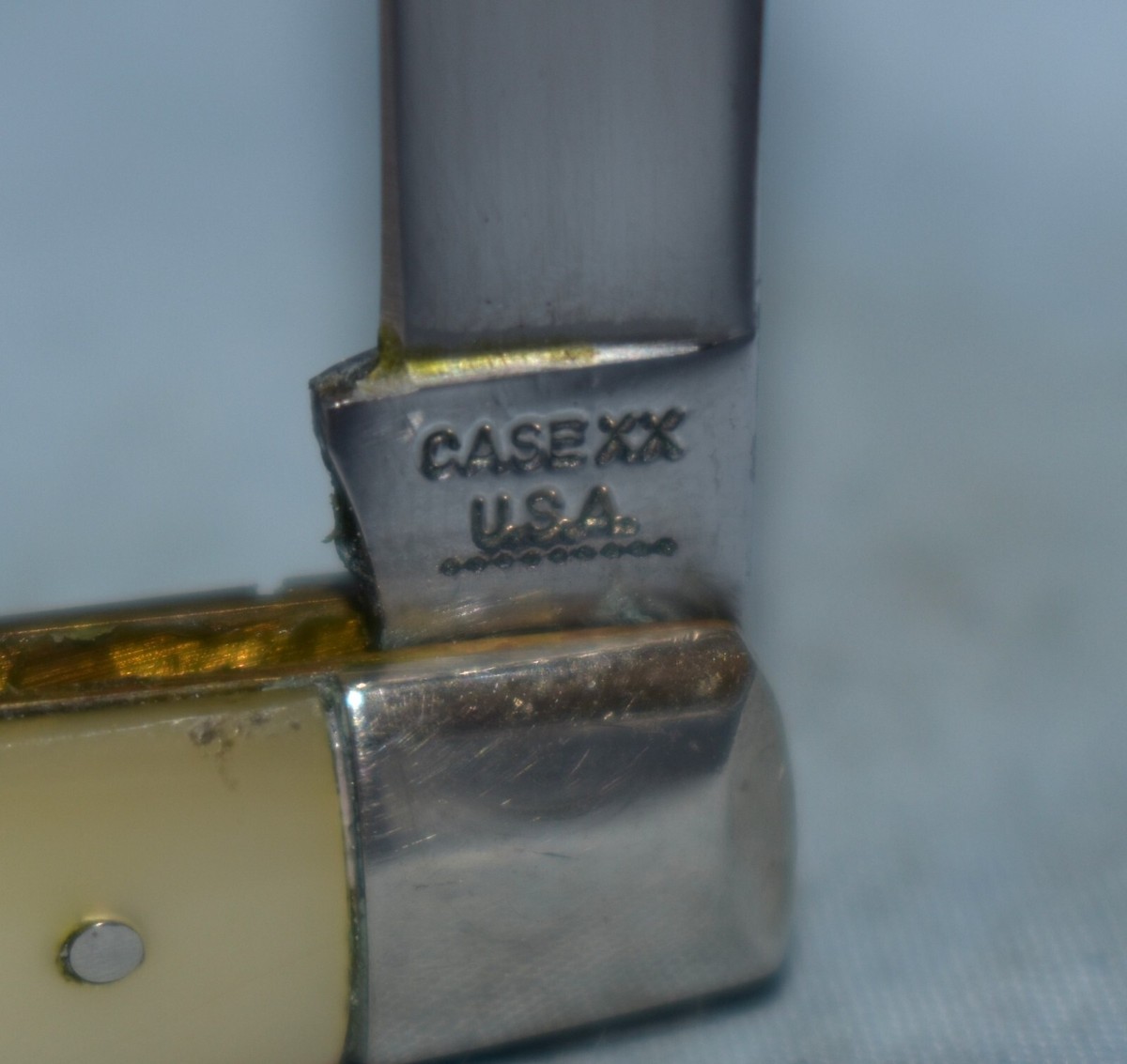 プノメーケスケラス　DD−786 RARE CASE XX IMITATION PEARL PEN KNIFE 92042 9 DOT 1971 