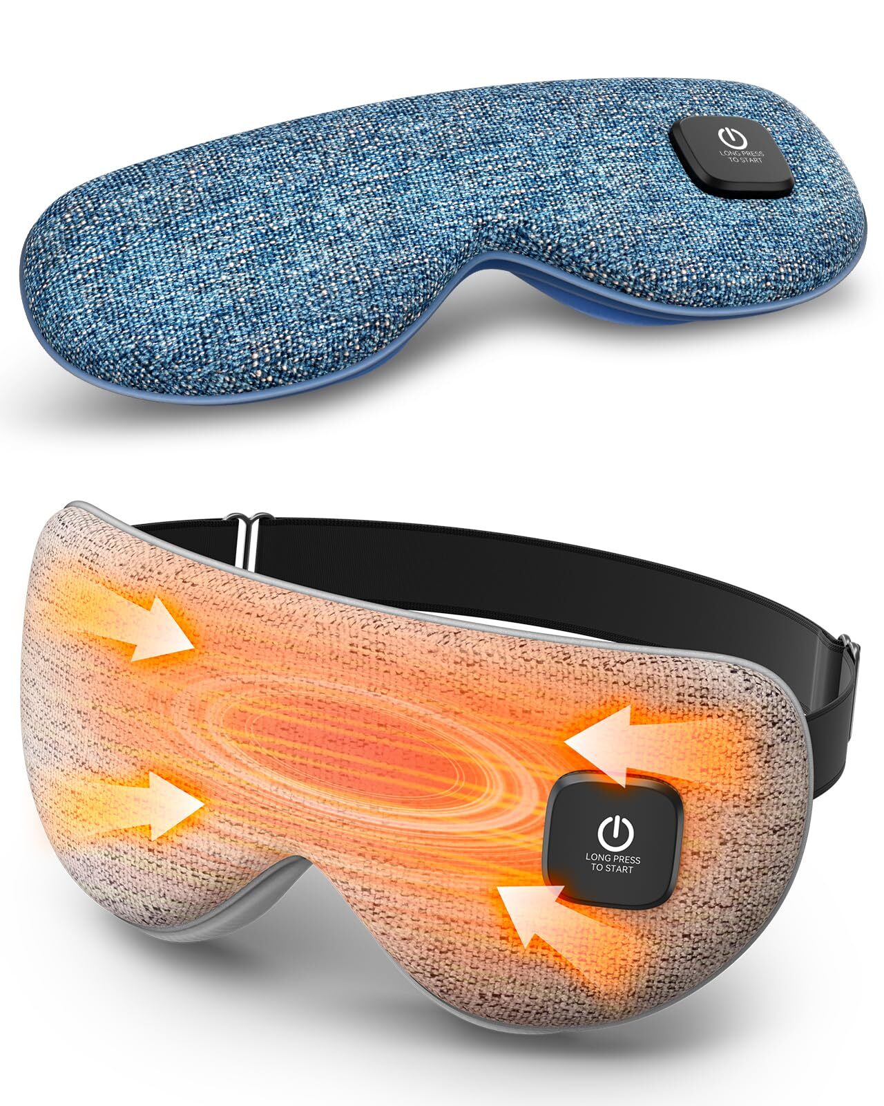 Heated Cordless Eye Mask for Dry Eyes Relief and Better Sleep-image