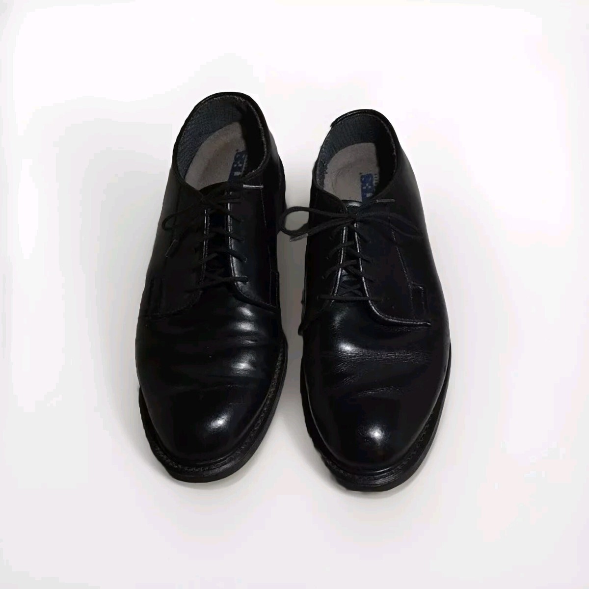 Bates Black Lace-Up Men\'s Oxford Shoes Bates Men main image 4