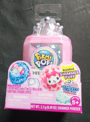 Pikmi Pops Cheeki Puffs Surprise Scented Shimmer Puff+2 Surprises