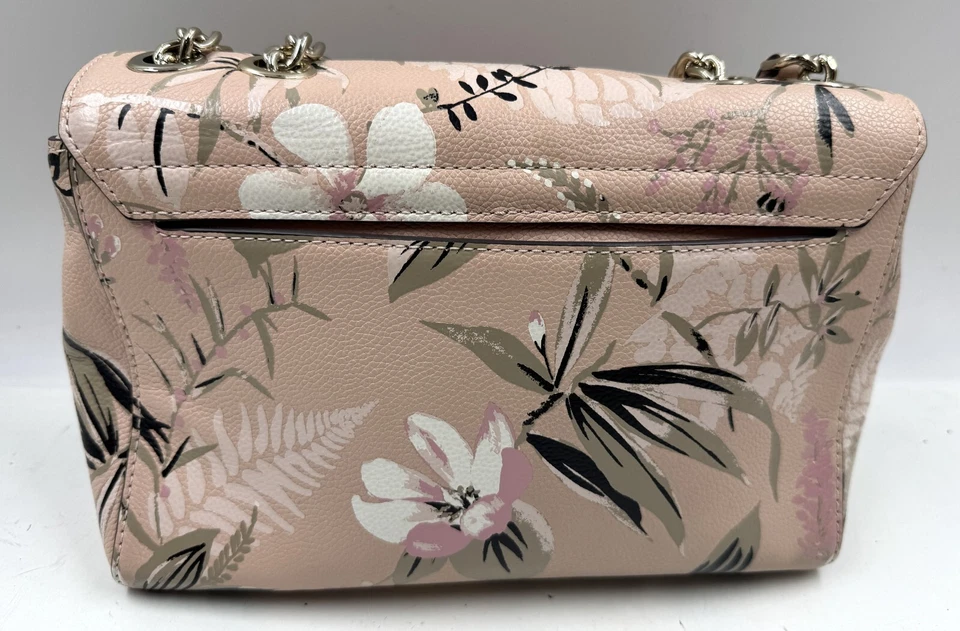 Bolsa de mão feminina Kate Spade Briar Lane botânica Emelyn couro rosa - Imagem 2 de 4