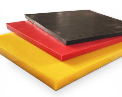 URETHANE/POLYURETHANE SHEET 1/4'' X 12'' X 12'', 70 DURO ORANGE ''FROM MFG'' ID#399