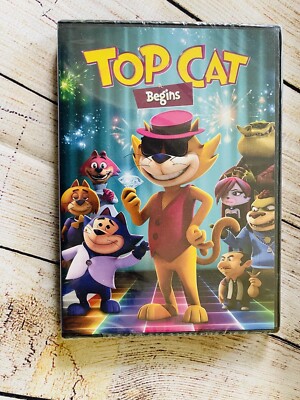 TOP CAT Begins (DVD, 2015) - Family Children Animation PG