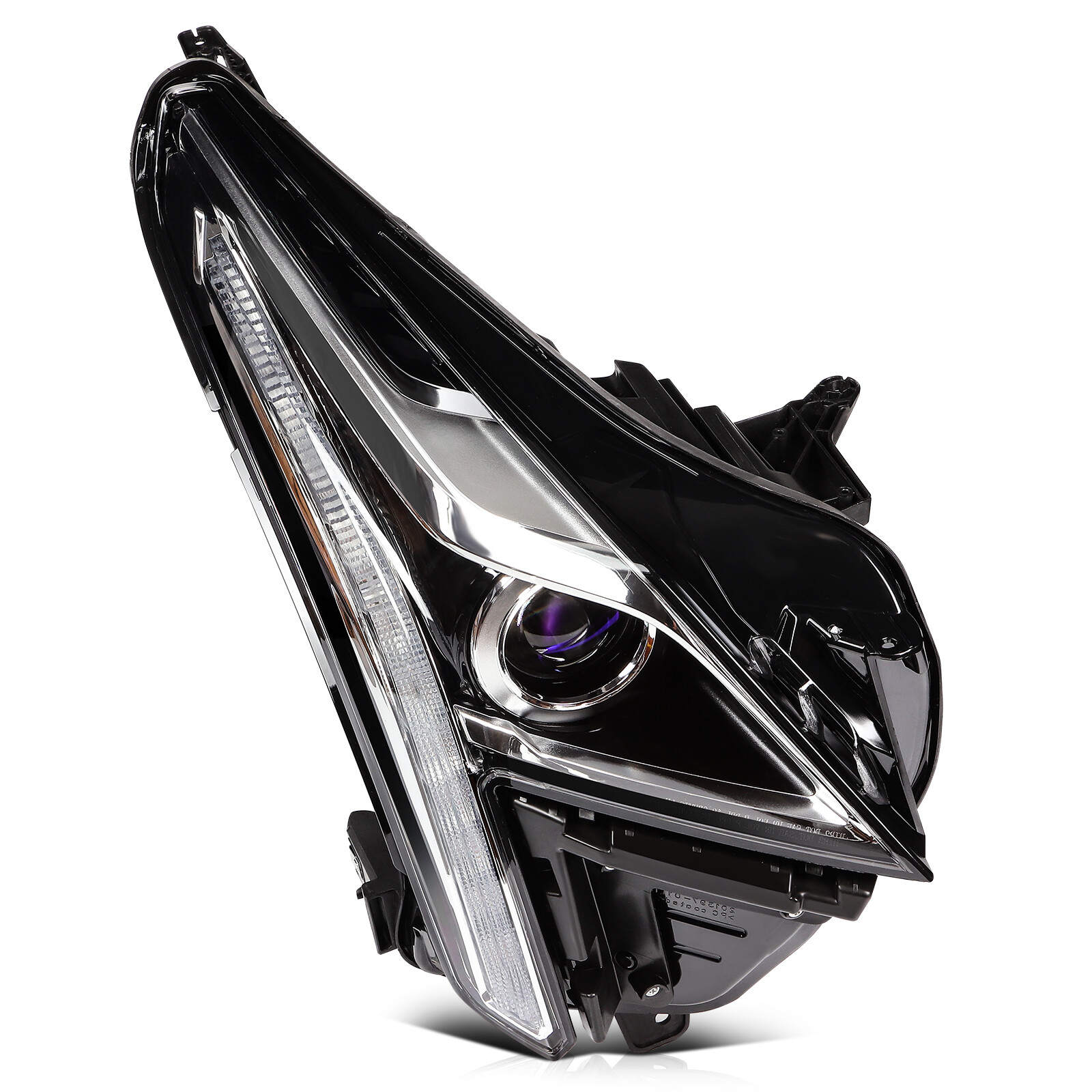 2017-2018 Cadillac XT5 3.6L Right Side Headlight Assembly with LED DRL Replacement OEM Compatible