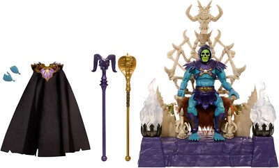 Masters of the Universe: New Eternia Masterverse Action Figure Skeletor & Throne