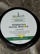 Sukin Signature: Hydrating Facial Masque, All Skin Types, Mango Seed 3.38 fl oz