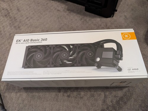 EK 360mm AIO Basic All-in-One Liquid CPU Cooler (3 Fans) - Bild 4 von 4